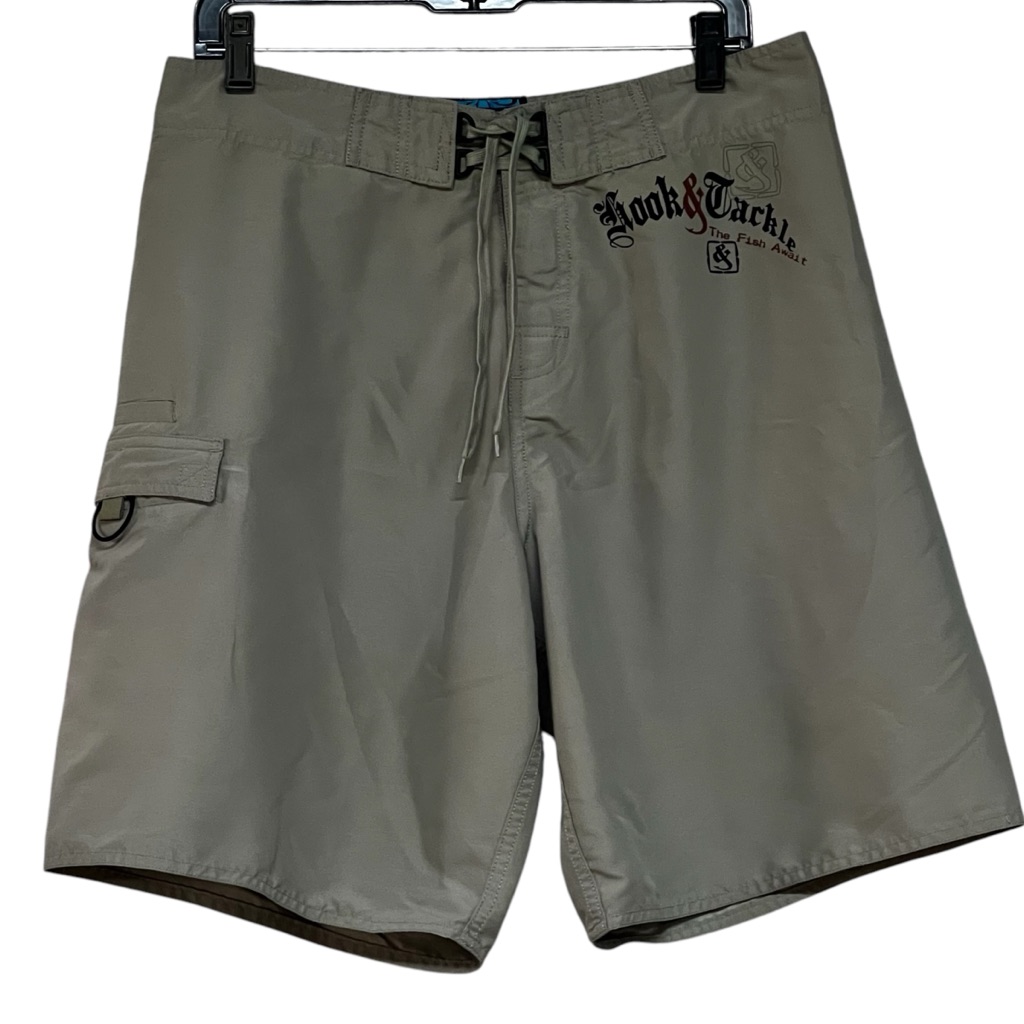 Hook  Tackle Men&acirc;s Fishing Shorts  Trunks Size 32